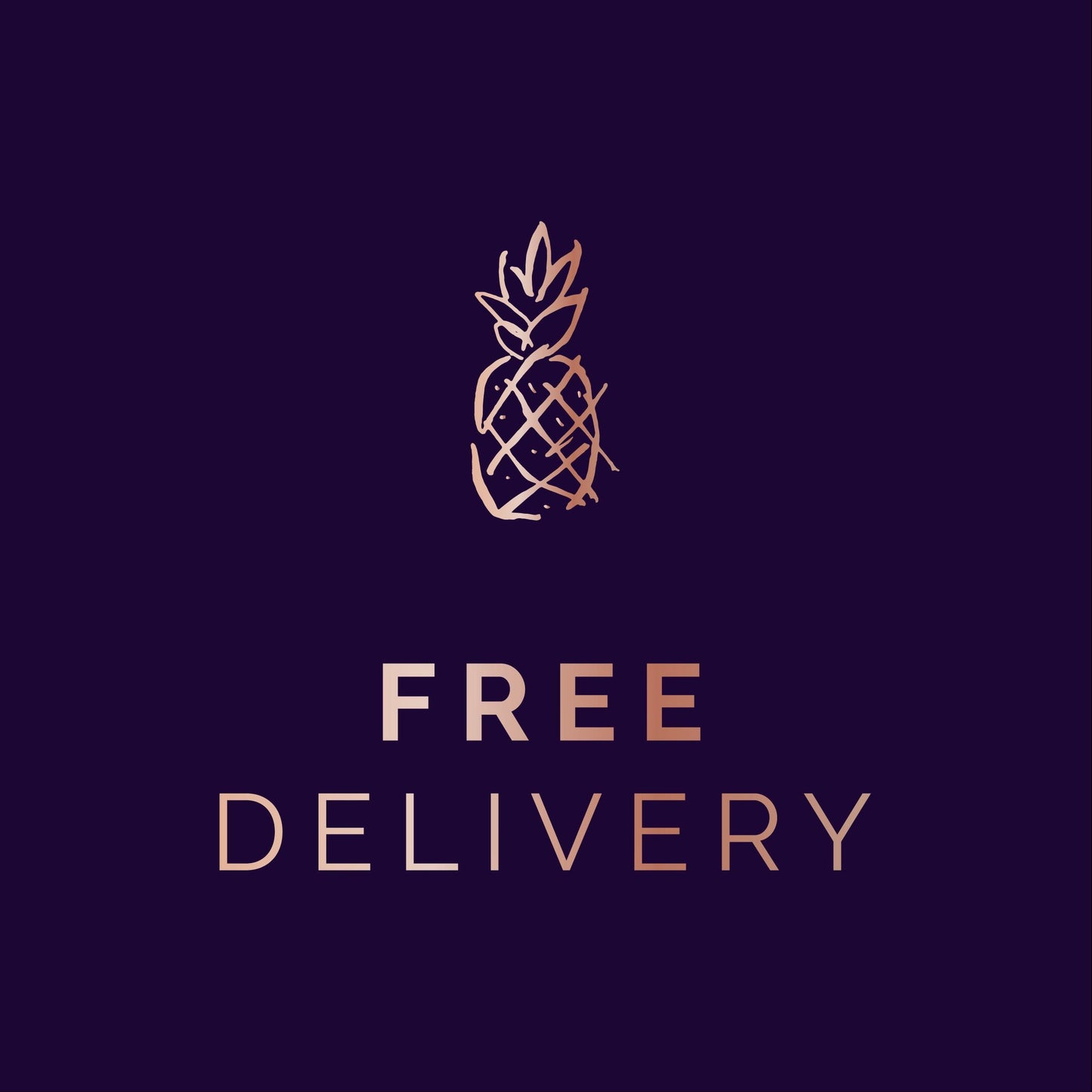 FREE delivery on all orders.