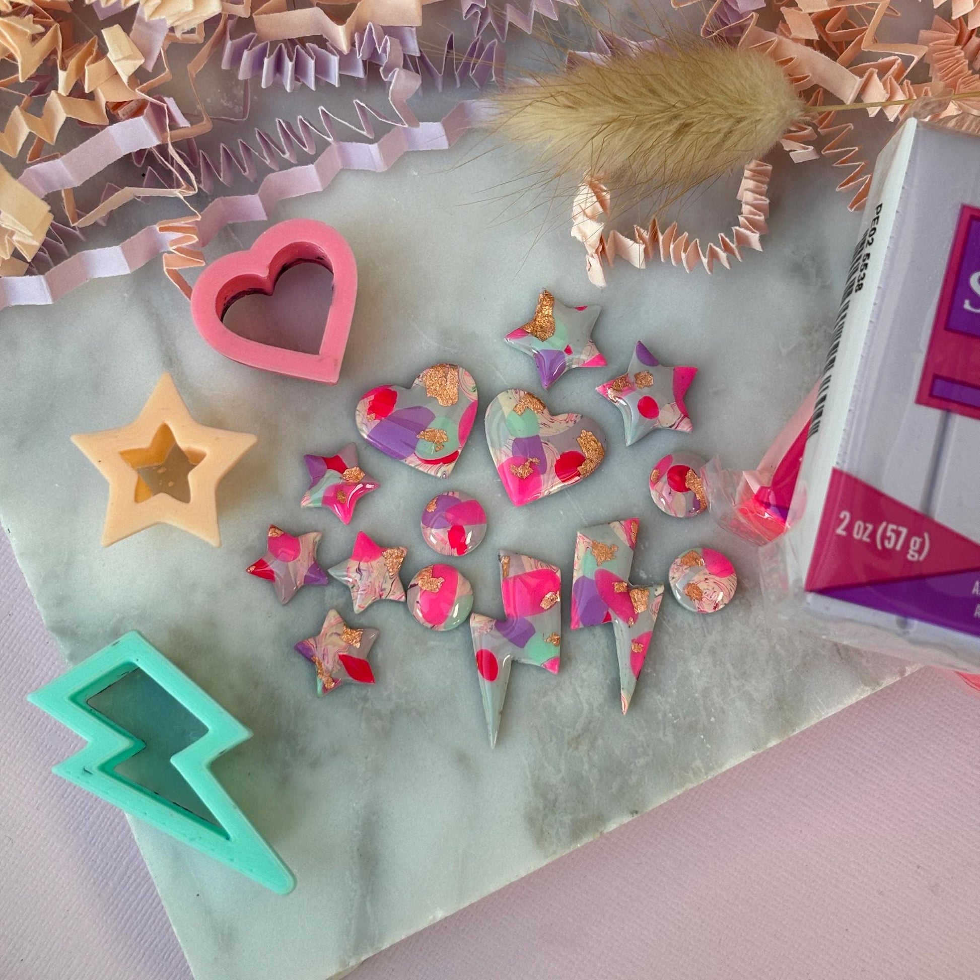 Lovingly handcrafted from premium Sculpey Premo polymer clay for exceptional quality and vibrant colours.