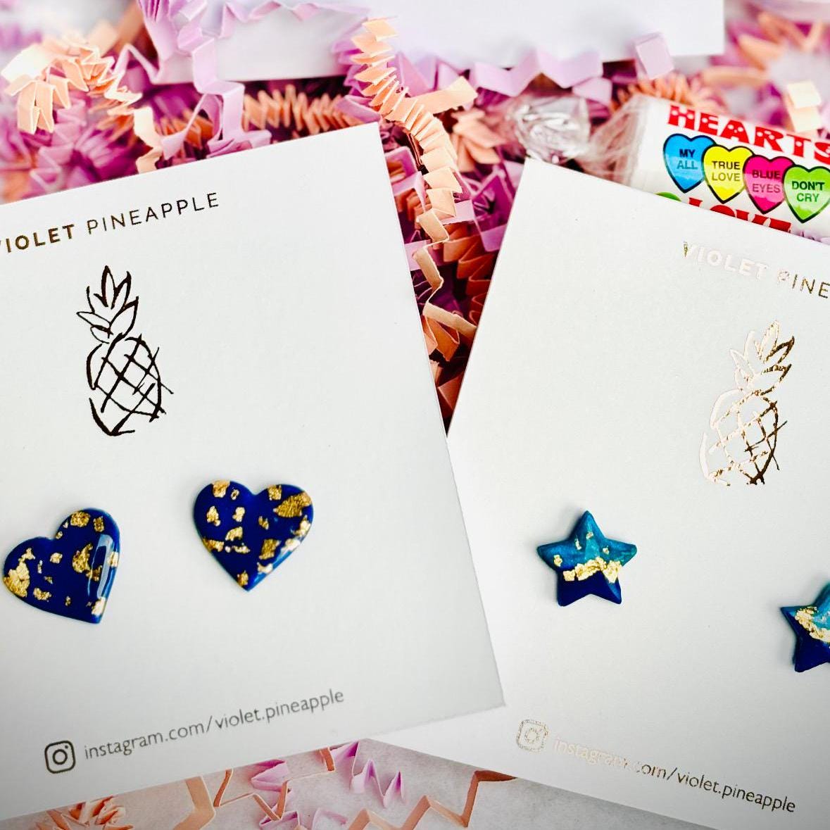 Your order arrives beautifully presented in a 'Violet Pineapple' gift box.