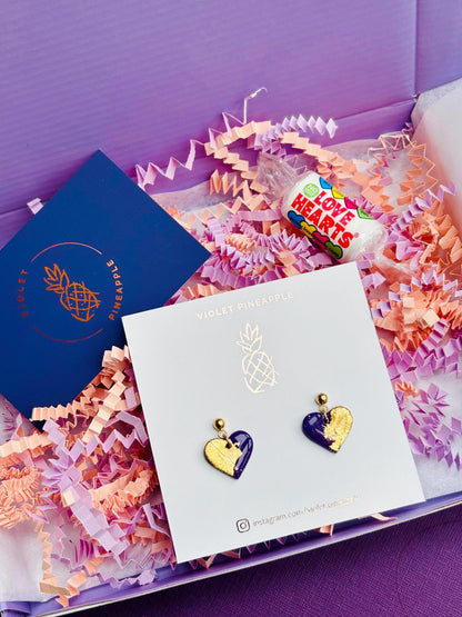 Your order arrives beautifully presented in a 'Violet Pineapple' gift box